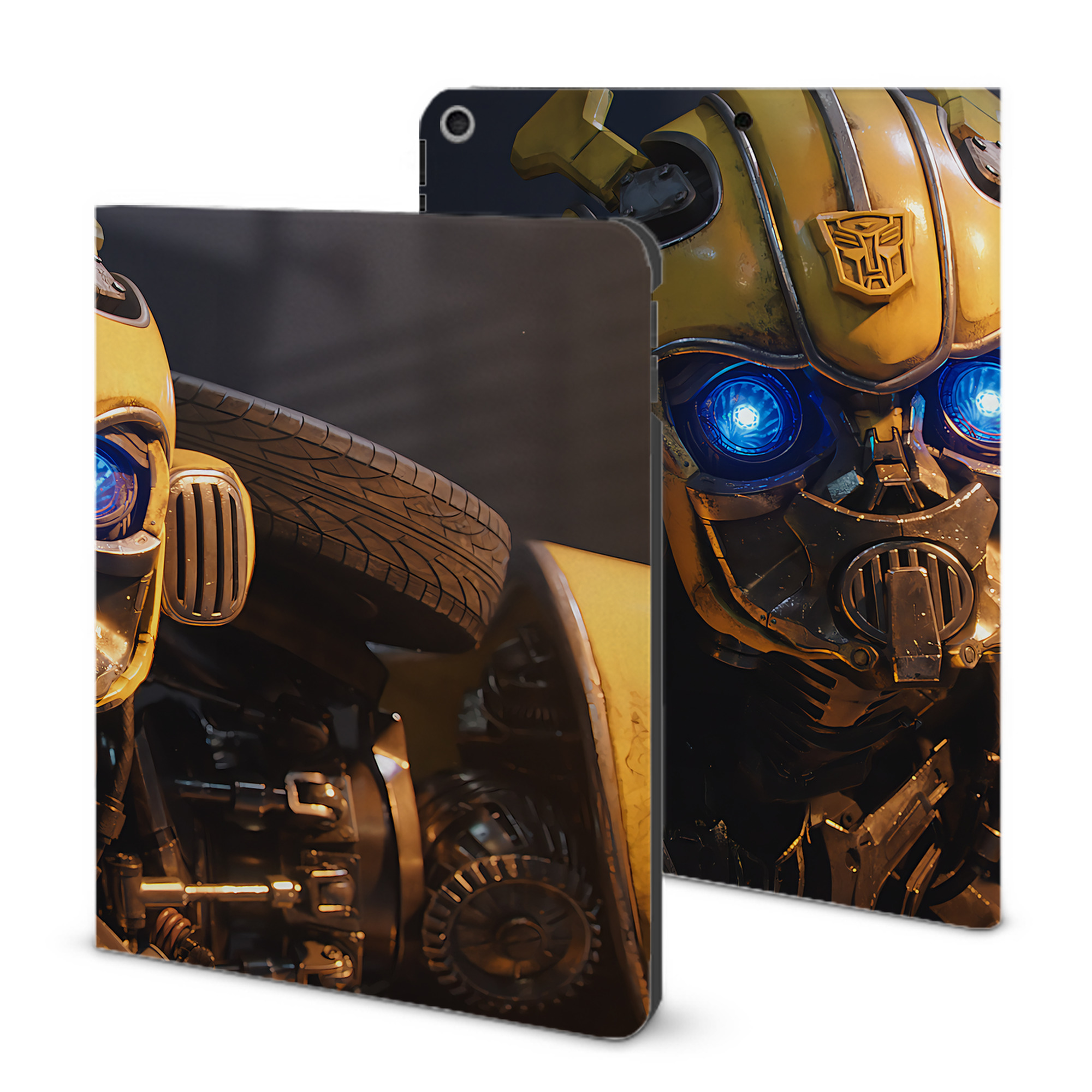 （画像用） Transformers トランスフォーマー IPad ケース ブック型 PUレザー TPU 耐衝撃 軽量 薄型 ペン収納なし 全面保護 IPad 各モデル対応